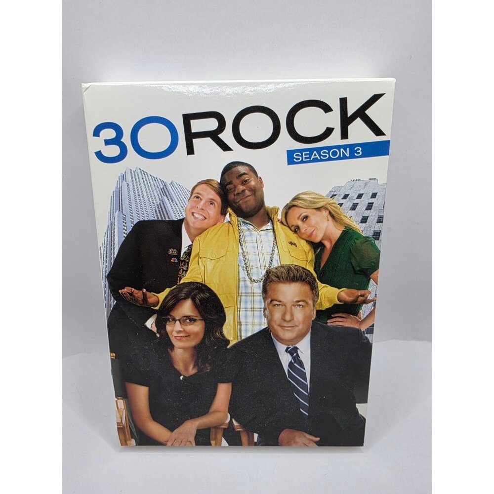 30 Rock Season 3 DVD (2009) Tina Fey, Alec Baldwin, Tracy Morgan